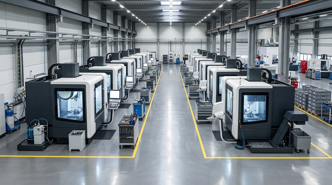 Factory workflow supporting graphite machining, inspection, and export preparation
