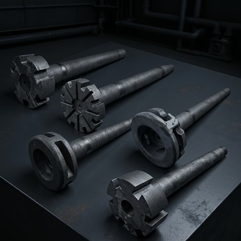 CNC machined graphite part prepared for dimensional inspection
