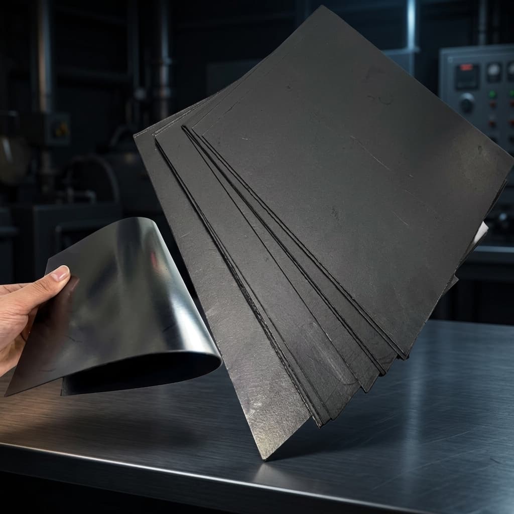 Custom CNC machined graphite bipolar plate prototype