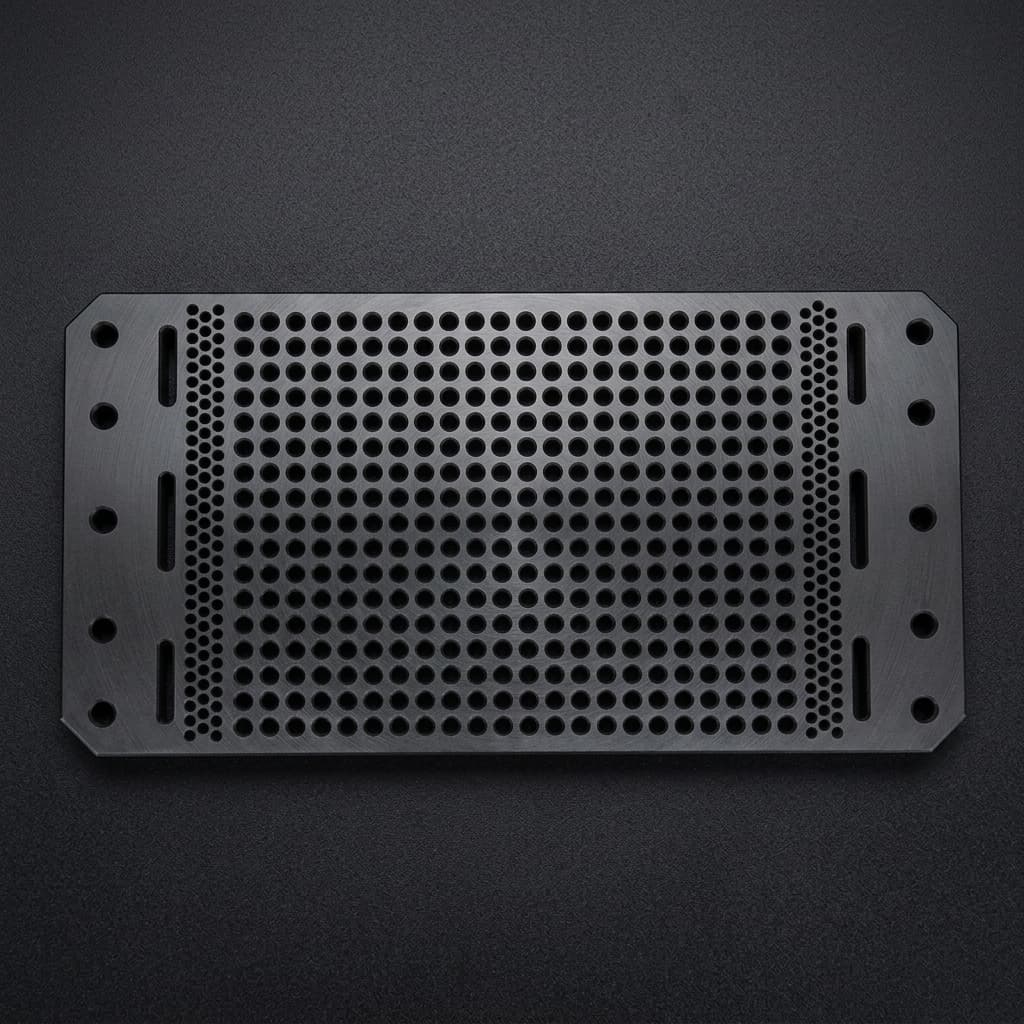Precision custom graphite hot press mold