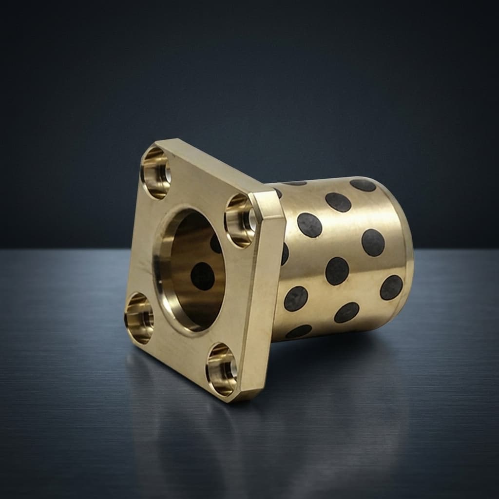 Custom graphite sleeve bearing industrial grade 02