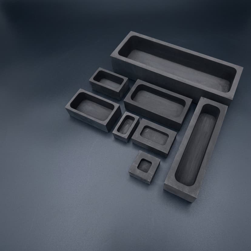 High-purity graphite components for semiconductor and furnace use