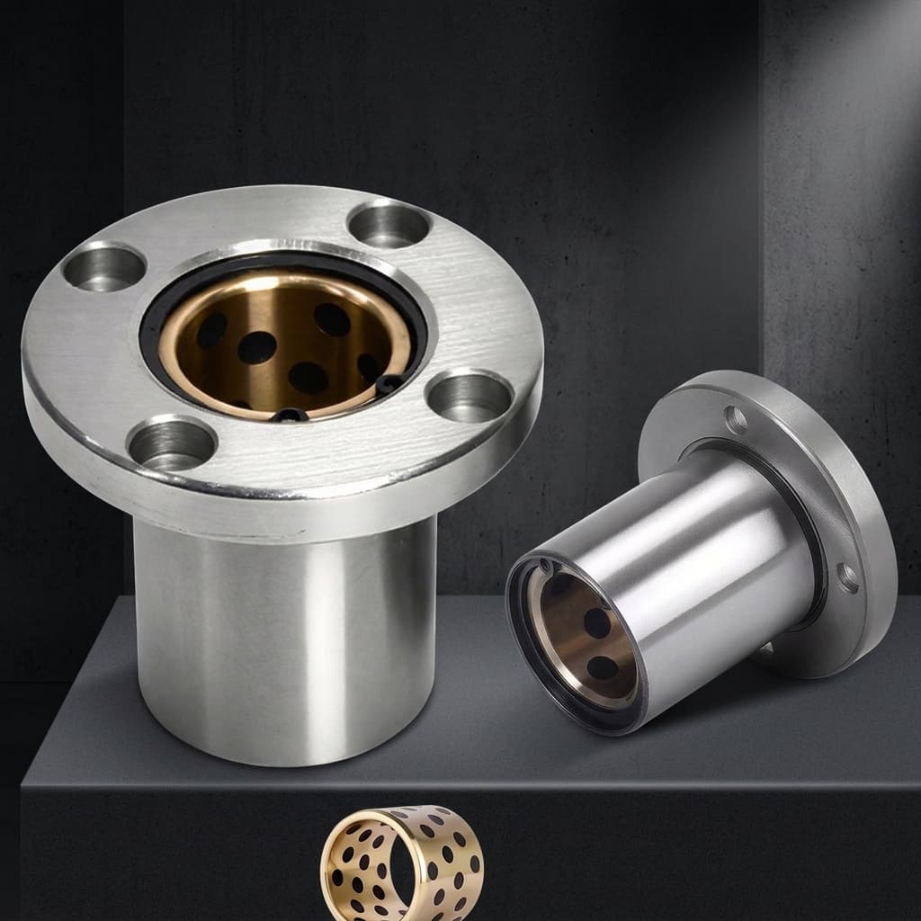 Illustration of carbon graphite bearings
