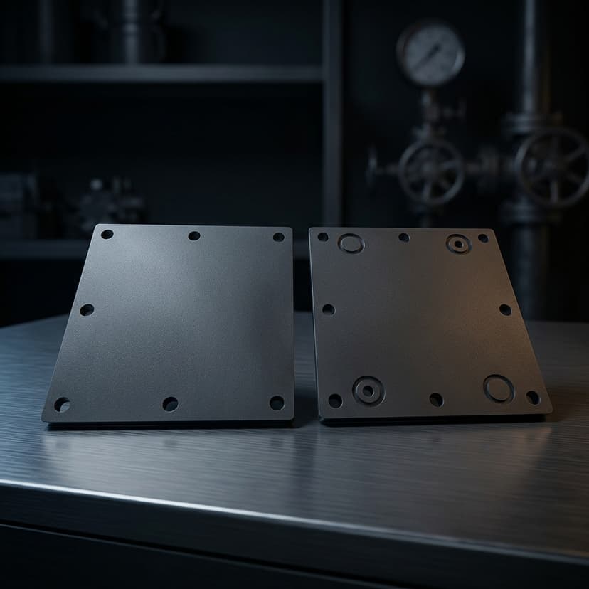 Micro-channel graphite bipolar plate with flow-field features