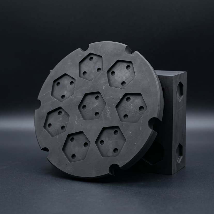 MOCVD graphite susceptor and wafer carrier tooling