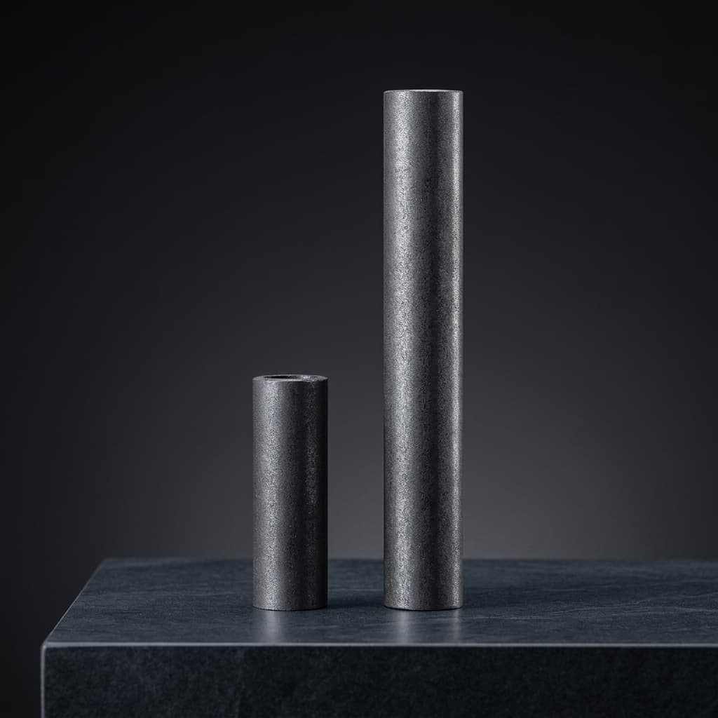 Seamless graphite tube for furnace 02