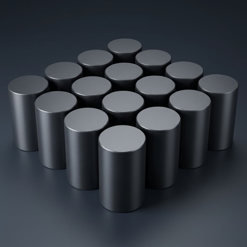 Sintering graphite hot press mold 09