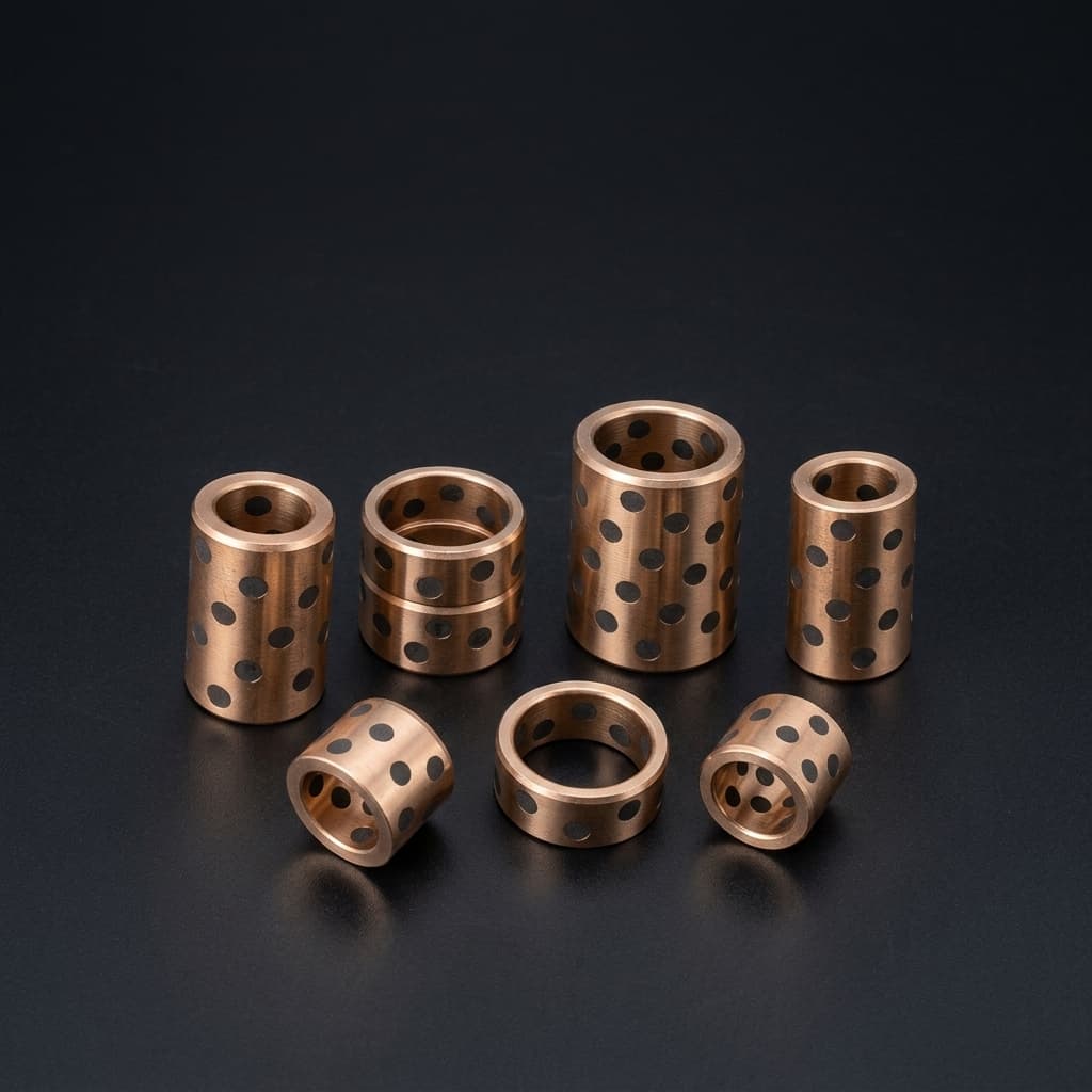 Wear resistant graphite copper sleeve 04