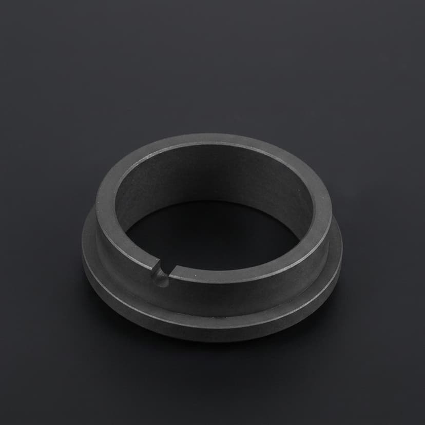 Graphite seal ring for fluid-contact wear applications